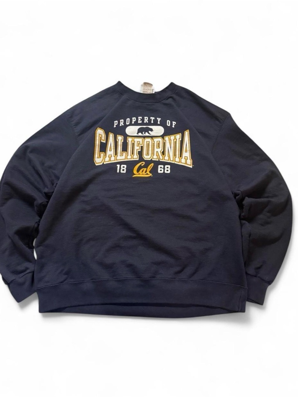 ifornia Graphic Crewneck Sweatshirt - Navy